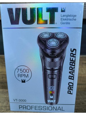 Vult Vt 3000 Günlük Sakal Makinesi 7500 Turbo Motor