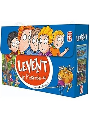 Timaş Çocuk Levent Iz Peşinde 4 Set (5 Kitap) + Atatürk: Modern Türkiye'nin Kurucusu