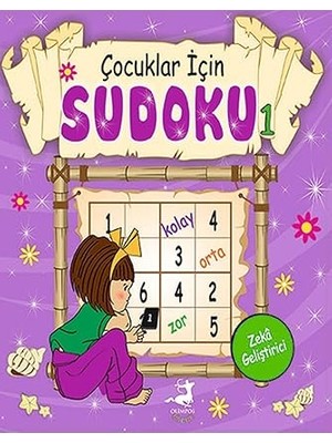 Olimpos Yayınları Çocuklar Için Sudoku 1 + Çocuklar Için Atatürk Seti - 3 Kitap Set