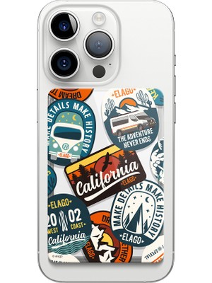 Elago iPhone Magsafe Uyumlu Manyetik Kartlık – Sticker Stili Ince Tasarım Kart Tutucu