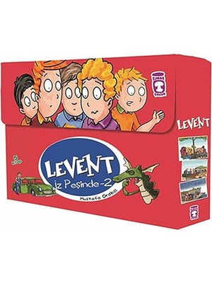 Timaş Çocuk Levent Iz Peşinde Set 2 - 5 Kitap Takım + Öğrenci Kız