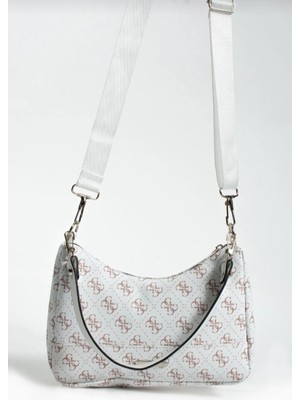 My Vintage Kadın Baget Desenli Kolon Uzun Askılı Çanta