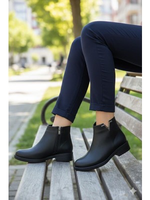 Fort 16042 Rahat Toka Detaylı Kaymaz Taban Sıcak Astar Kadın Bot