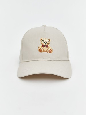 Lc Waikiki Yeni Sezon Ayı Baskılı Kadın Kep Şapka