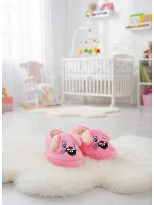 Livona Store Ultra Yumuşak Tavşan Suratlı Bebek & Çocuk Panduf – Kaymaz Taban, Sıcacık Kışlık Model