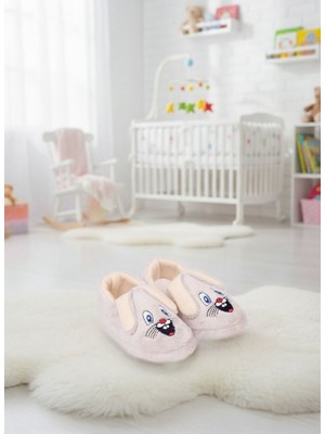 Livona Store Ultra Yumuşak Tavşan Suratlı Bebek & Çocuk Panduf – Kaymaz Taban, Sıcacık Kışlık Model