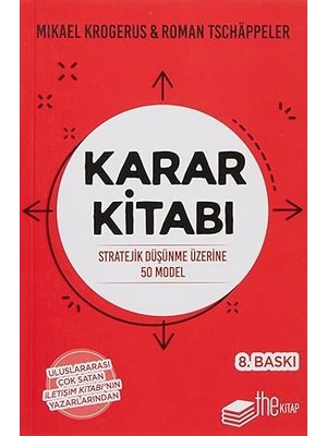 The Kitap Karar Kitabı - Stratejik Düşünme Üzerine 50 Model + Öğretmenim Mori’yle Salı Buluşmaları: Hayattaki En Büyük Ders