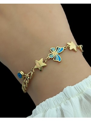 Nilüfer Takı Tasarım Çelik Bileklik