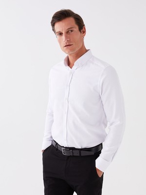 Lc Waikiki Yeni Sezon Slim Fit Uzun Kollu Oxford Erkek Gömlek