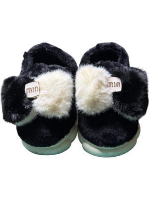 Kitti 5–8 Yaş Çocuklar Için Desenli Figürlü Pelüş Ayakkabı – Rahat & Dayanıklı