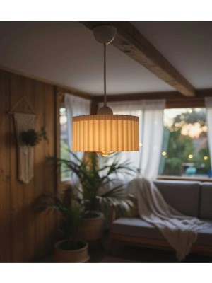 bebekokusu Salon , Oturma Odası , Mutfak Için Dekoratif Beyaz Lüks Sarkıt Avize ( Lamba Hediyemizdir. )