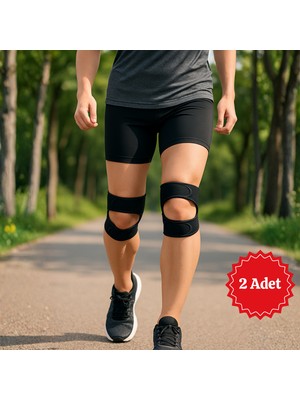 Multi Trendy 2 Adet Medikal Patella Destekli Diz Korsesi Çapraz Bağ Menisküs Ağrısı Için Sporcu Dizlik