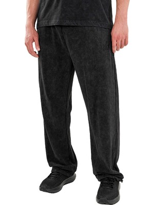 Kingsize Nutrition Kingsize Darksteel Antik Yıkamalı Eşofman Altı Siyah
