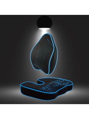 Özbience Ortopedik Visco Destek Seti, Anatomik Bel ve Kuyruk Sokumu Destekli