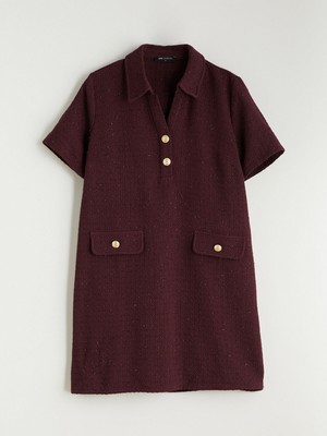 Lc Waikiki Yeni Sezon Polo Yaka Mini Elbise