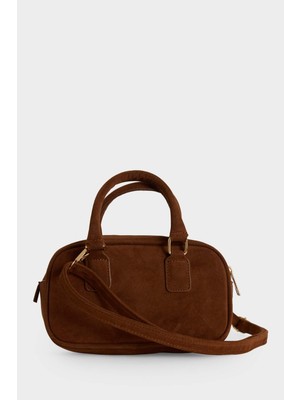 DeFacto Kadın Süet Omuz Çantası G7009AXNS