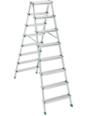 Sm Saraylı 8+8 Çift Taraflı Alüminyum Merdiven