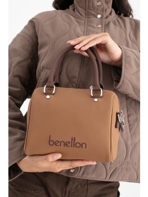 Benetton Kadın Kol Çantası BNT1647 Taba Kahve