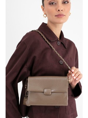 Matthew Cox Matthewcox Kadın Omuz Çantası BYN2404 Vizon