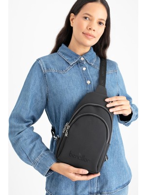 Benetton Kadın Çapraz Çanta BNT1652 Siyah