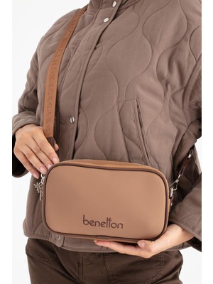 Benetton Kadın Kol Çantası BNT1682 Taba Kahve