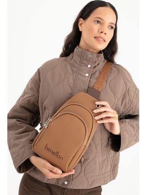 Benetton Kadın Çapraz Çanta BNT1652 Taba Kahve