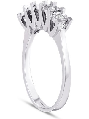 Assos Pırlanta 0.10 Karat Pırlanta Venüs Beştaş Yüzük