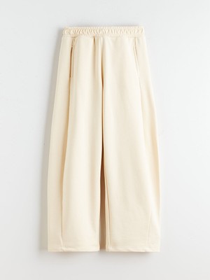 LC Waikiki Kids Sarı Beli Lastikli Kız Çocuk Eşofman Altı