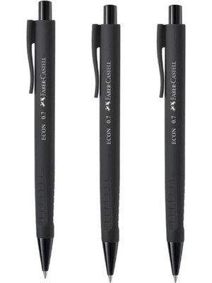 Ofisinn Faber Castell Econ Urban Versatil Kalem  0.7 / Siyah - 3 Adet