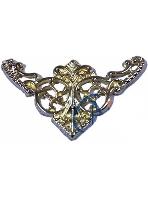 Eco Lounge Dekoratif Köşe Süsü, Köşelik - Küçük, 19X34MM, Sarı, 1 Adet