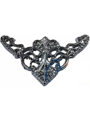 Eco Lounge Dekoratif Köşe Süsü, Köşelik - Küçük, 19X34MM, Nikel, 100 Adet