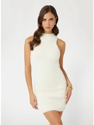 Guess Rib Örgü Triko Mini Elbise W4BK72Z3BJ0