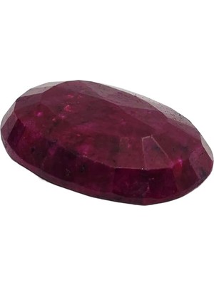 Hasyılmaz Faset Kesim Doğal Yakut Taşı 76,5 Karat ( Ruby , Rubin Stone)
