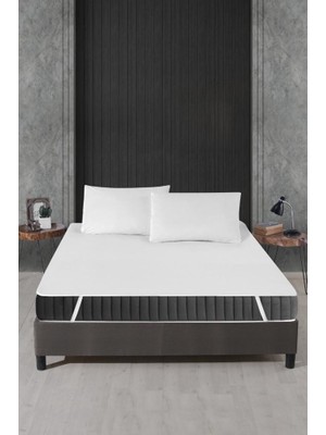 Alez Pamuklu Dört Köşe Lastik Yatak Koruyucu 160*200 cm