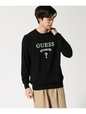 Guess Hammond Erkek Siyah Yün Karışımlı M5YR00Z0122