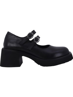 Albini 2610976D Hakiki Deri Kadın Topuklu Ayakkabı