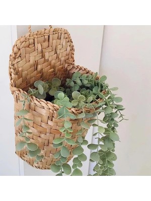 Ss Eral Koop Mien Naturel Hasır Sepet, Dekoratif Sepet, Organizer