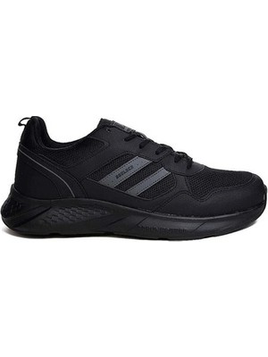 Mergenshoes Bld Siyah Füme Fileli Büyük Numara Erkek Spor Ayakkabı