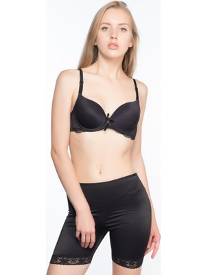 Marsilyan Siyah Mı Emay 2002 Paça Dantelli Pop Up