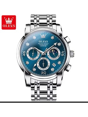 Olevs 2889 Lüks Quartz Kronograf Erkek Kol Saati – Şık ve Dayanıklı Tasarım