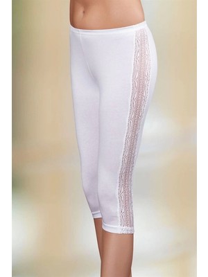 Marsilyan Şahinler Kadın Yanı Dantelli Tayt B890