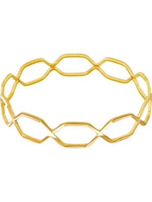 19 gr 22 Ayar Işçiliksiz Ataç Ajda Bilezik TPAA019