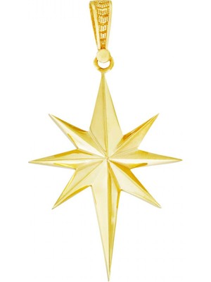 Altın Yıldız Kolye Ucu T076431