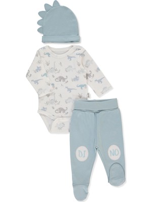 Bebetto Interlok Body Set 3lü (Me And Dudes) Petrol Yeşil