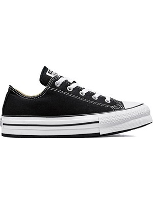 Converse Chuck Taylor All Star Eva Lift Canvas Platform Kadın Günlük Ayakkabı 272857C Siyah