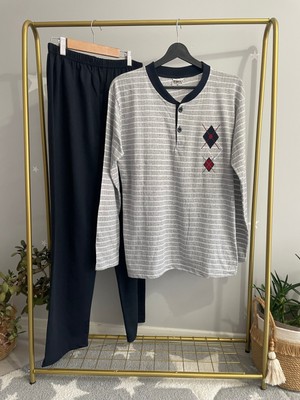 Süprem Ince Mevsimlik Erkek Pijama Takımı