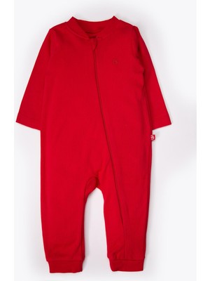 Bebetto Eldivensiz Patiksiz Tulum (Always Raporlu Interlok) Kırmızı