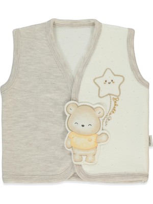 Bebetto Interlok Yelek (Be Kınd) Bej Melanj