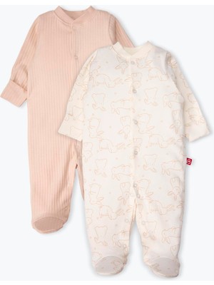 Bebetto Eldivenli Patikli Tulum 2li (Cute Bunny) Bej