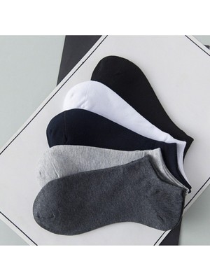 Bgk Unisex 5 Li Basic Patik Çorap